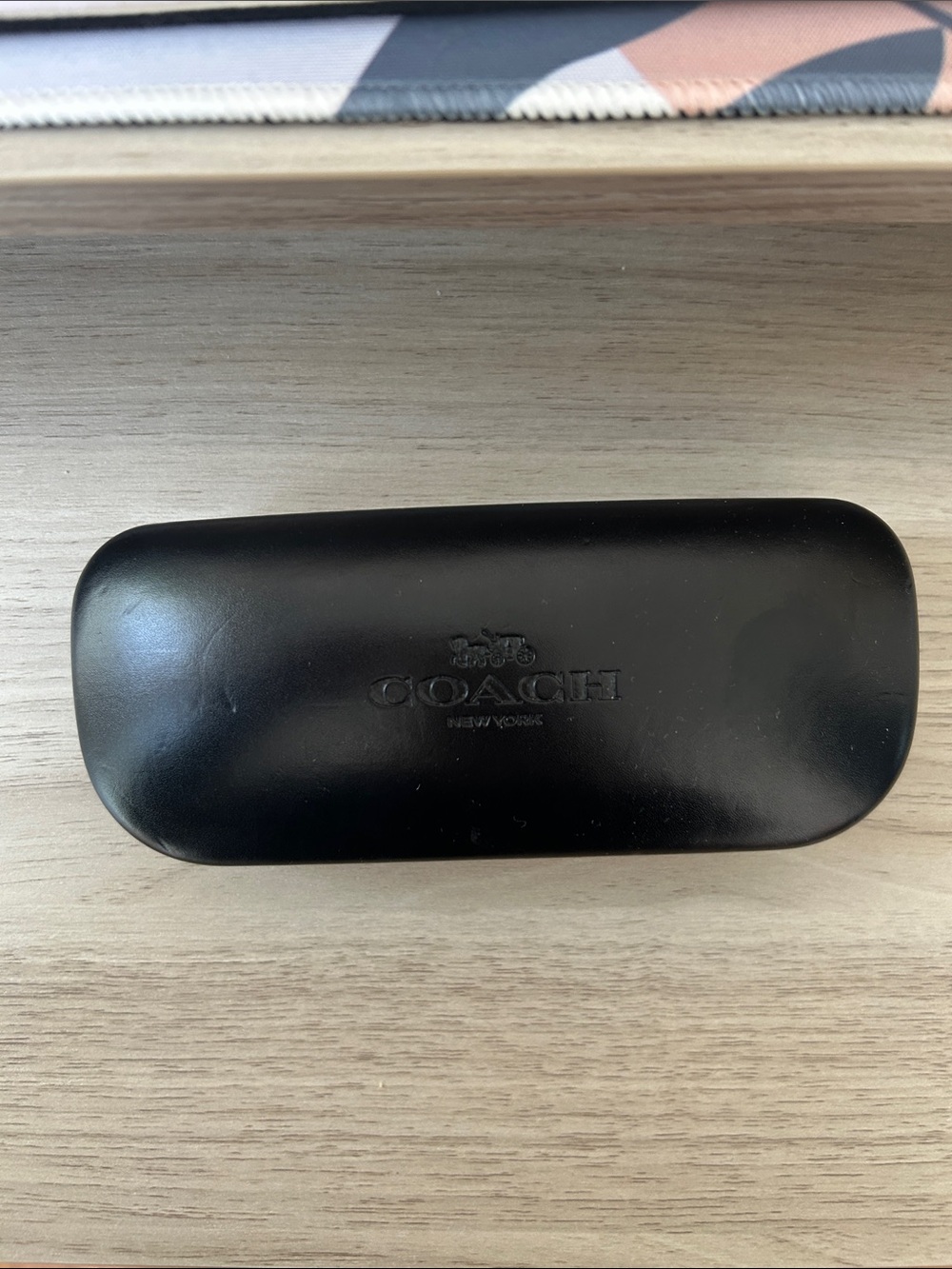 Coach Black Hard Sunglasses Case